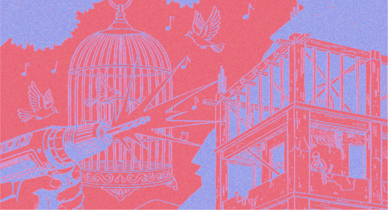 Ketika Kicau Burung Berganti Deru Bor: Refleksi Atas “Ditanduri Kos-kosan” Karya Aristyakuver